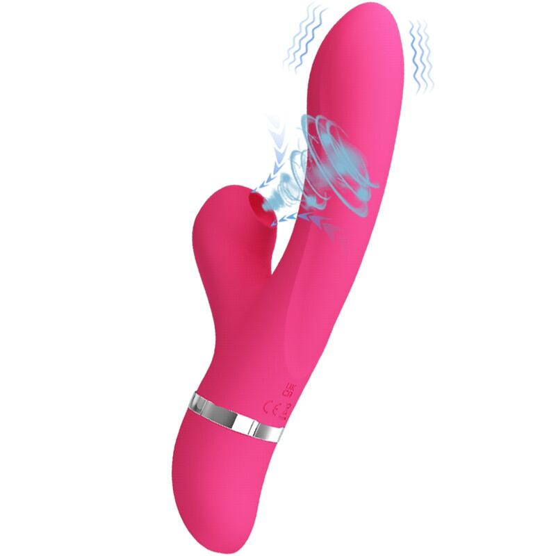 PRETTY LOVE – VIBRATEUR ET VENTOUSE WILLOW RABBIT
