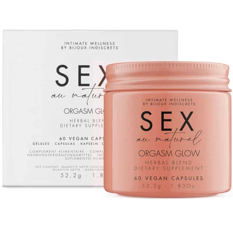BIJOUX – COMPLÉMENT ALIMENTAIRE ORGASM GLOW 60 CAPSULES