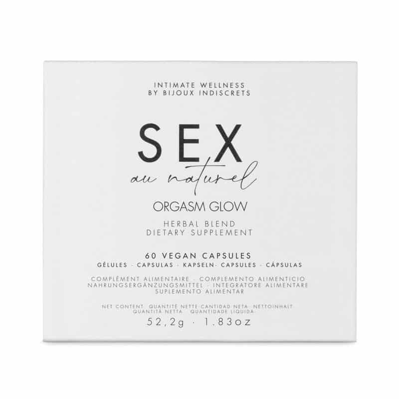 BIJOUX – COMPLÉMENT ALIMENTAIRE ORGASM GLOW 60 CAPSULES