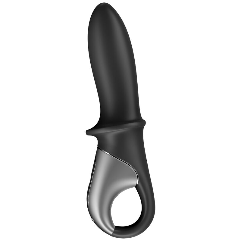SATISFYER – APPLICATION DE VIBRATEUR ANAL HOT PASSION NOIR