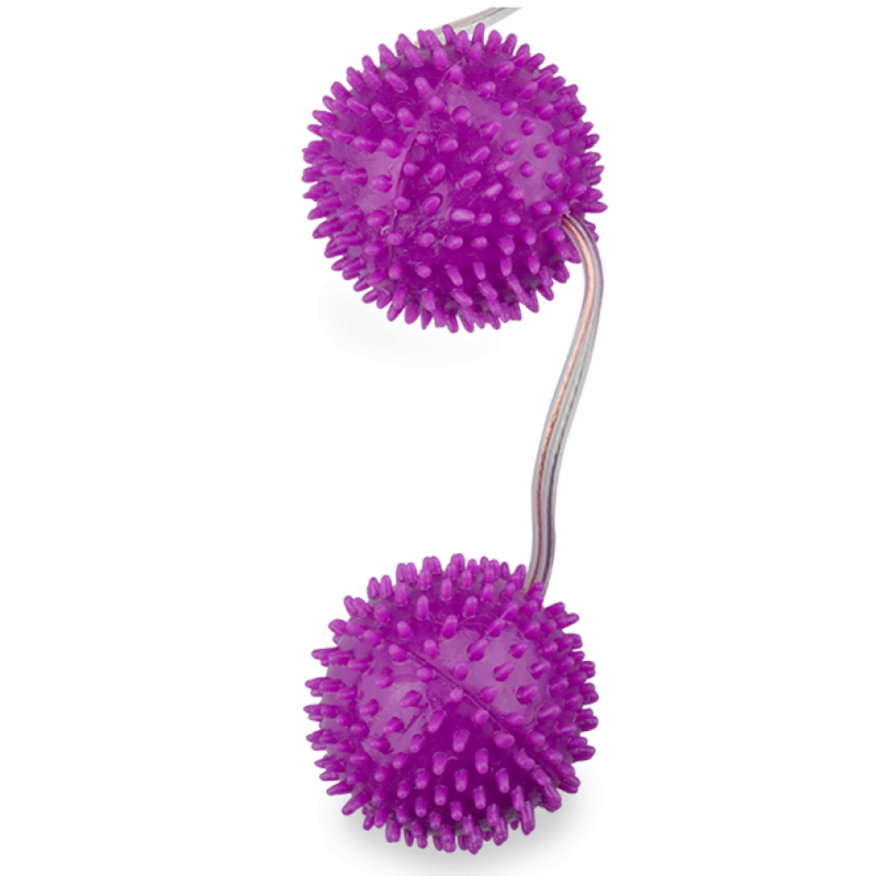 BAILE – BALLES TEXTURÉES VIOLET PROFONDEMENT PLAISIR 3.60 CM