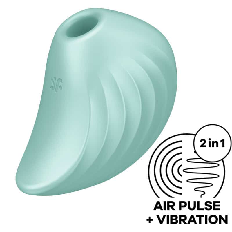 STIMULATEUR ET VIBRATEUR SATISFYER PEARL DIVER – VERT