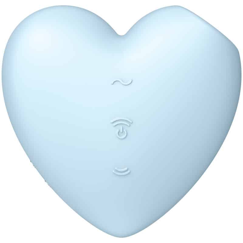 STIMULATEUR C?UR ET VIBRATEUR SATISFYER CUTIE – BLEU