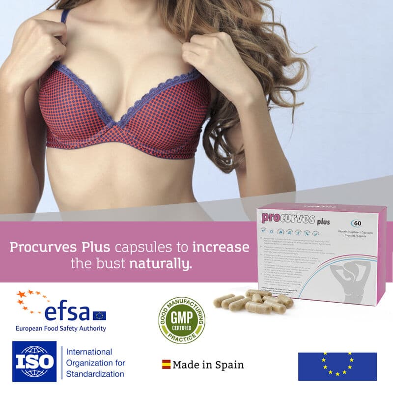 500 COSMETICS – PROCURVES PLUS PILULES D’AMÉLIORATION DU SEIN NATUREL