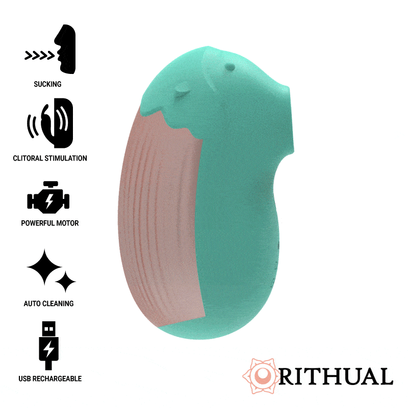 RITHUAL- SHUSHU  2.O NOUVELLE GÉNÉRATION CLITORAL AZABACHE