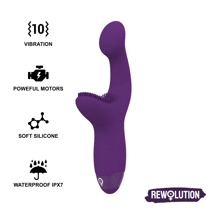 REWOLUTION – REWOKISS VIBRATEUR POINT  STIMULATEUR