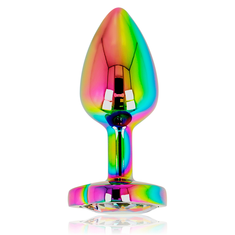 OHMAMA – PLUG ANAL COEUR IRISÉ TAILLE S