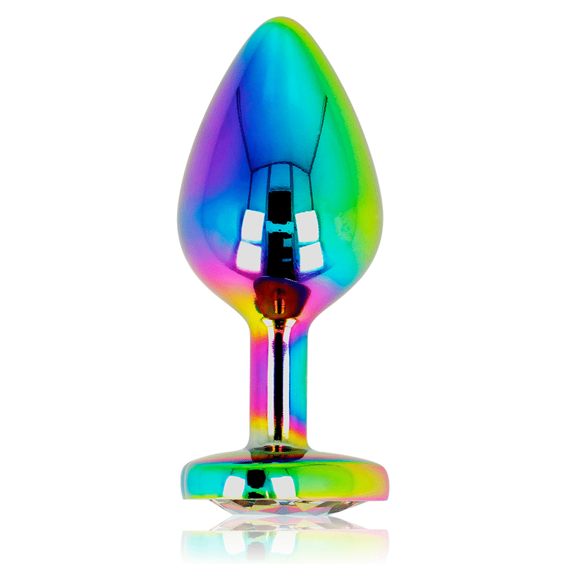 OHMAMA – PLUG ANAL COEUR IRISÉ TAILLE M