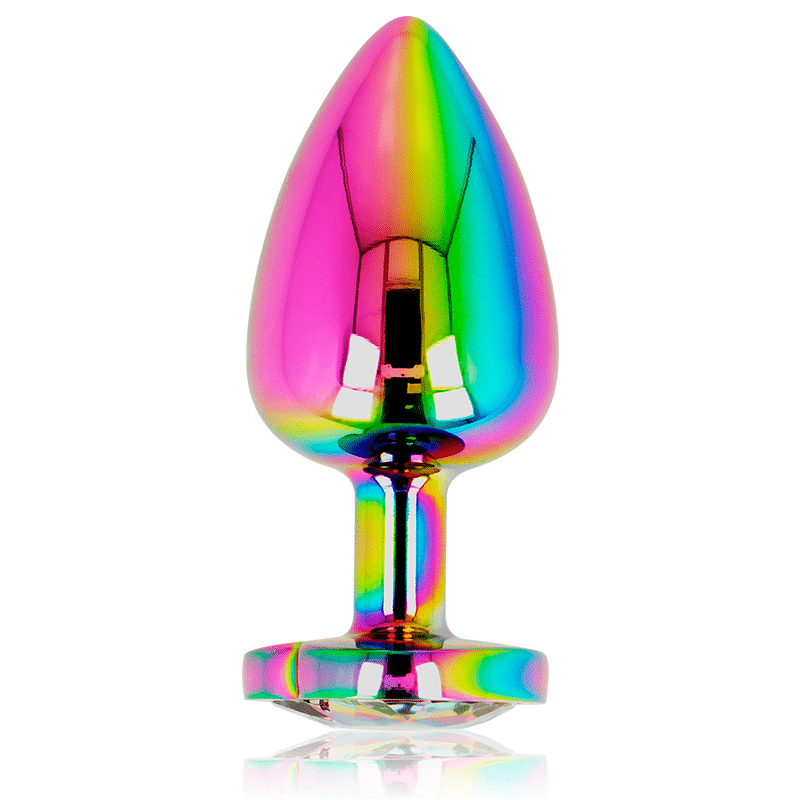 OHMAMA – PLUG ANAL COEUR IRISÉ TAILLE L