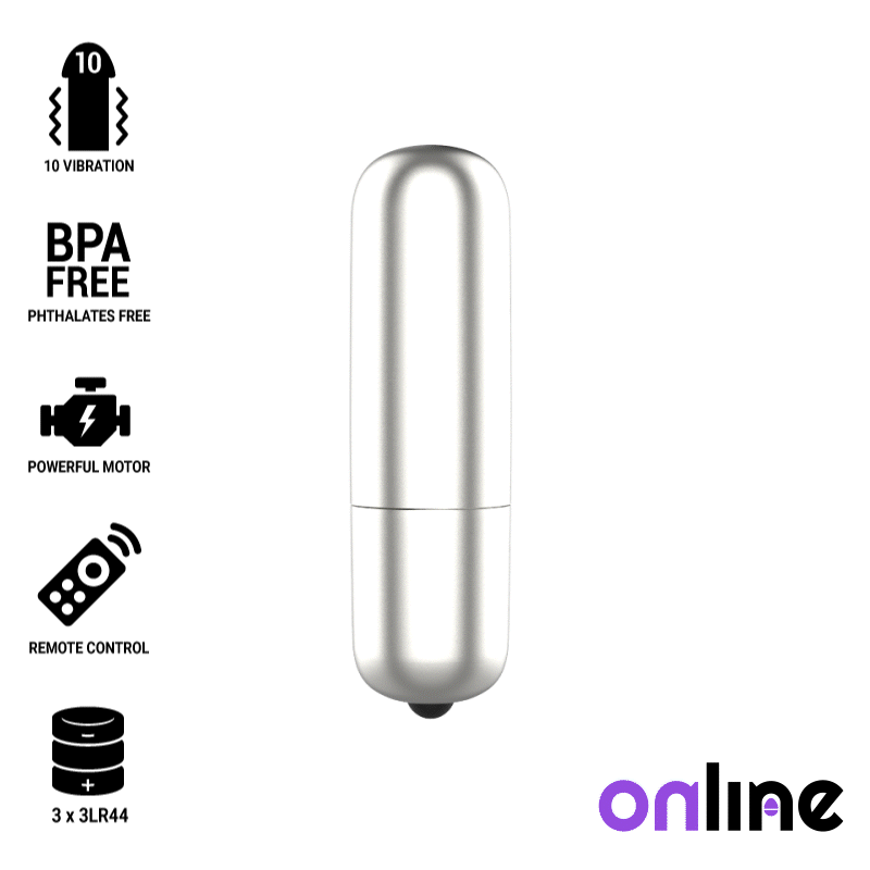ONLINE – MINI BALLE VIBRANTE ARGENT
