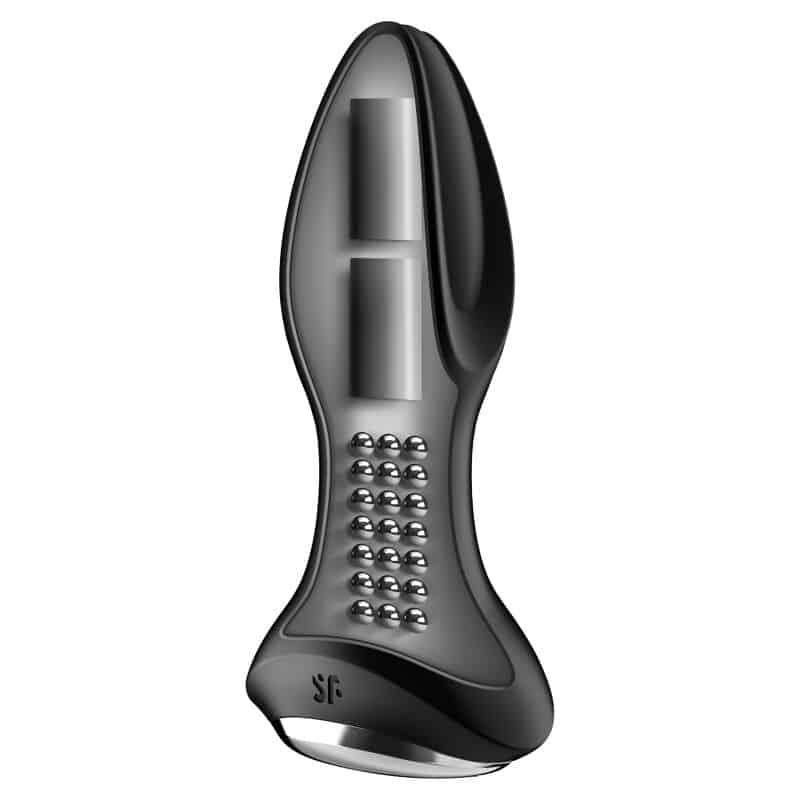 SATISFYER ROTATOR PLUG 2+ VIBRATING PLUG APP – RED