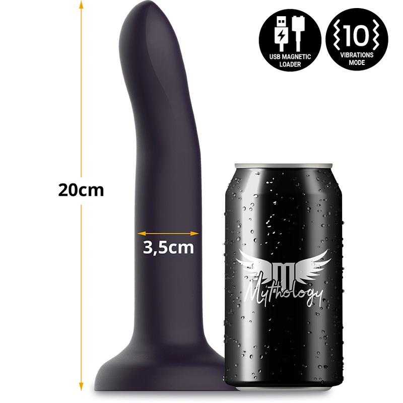 MYTHOLOGY – DUMAN MYSTIC DILDO L – VIBRATEUR COMPATIBLE AVEC LA TECHNOLOGIE SANS FIL WATCHME