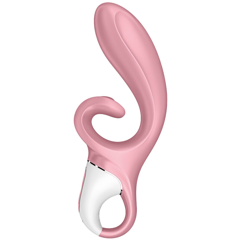 SATISFYER HUG ME RABBIT VIBRATOR APP – BLUE