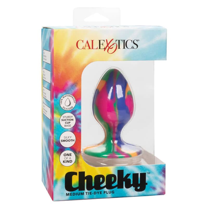 CALIFORNIA EXOTICS – CHEEKY MOYEN TIE-DYE PLUG ANAL