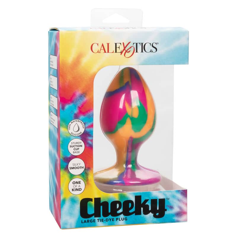 CALIFORNIA EXOTICS – CHEEKY GRAND PLUG ANAL TIE-DYE