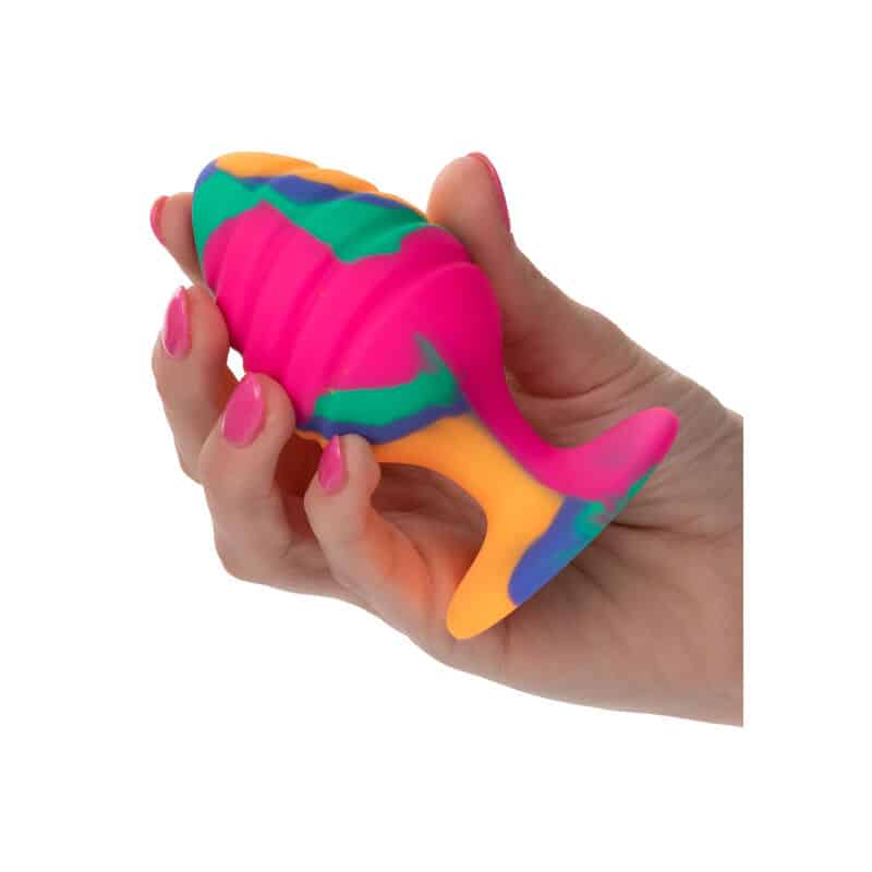CALIFORNIA EXOTICS – CHEEKY GRANDE SWIRL PLUG ANAL
