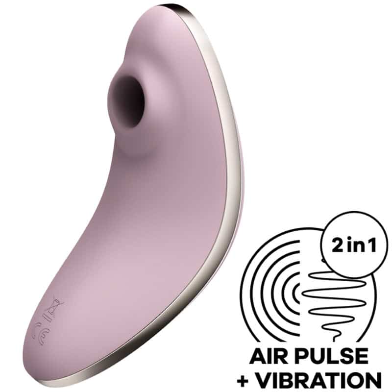 SATISFYER – VULVA LOVER 1 STIMULATEUR ET VIBRATEUR AIR PULSE VIOLET