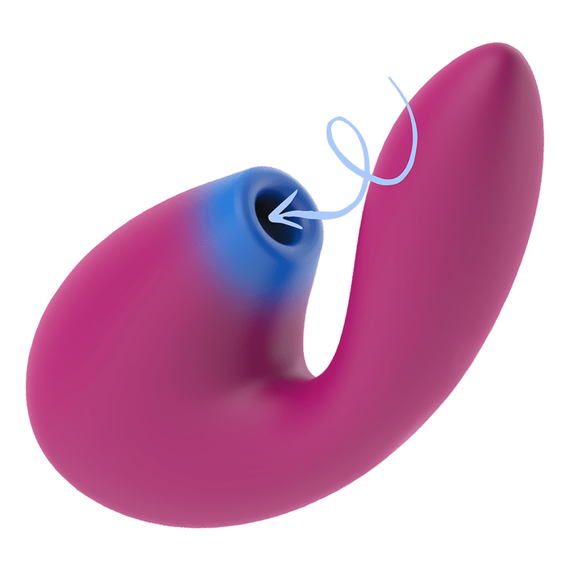 COVERME – ASPIRATION CLITORALE ET VIBRATEUR PUISSANT RUSH G-SPOT