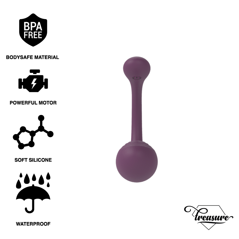 TREASURE – MERLIN DOUBLE COUPLE VIBRATEUR TÉLÉCOMMANDE