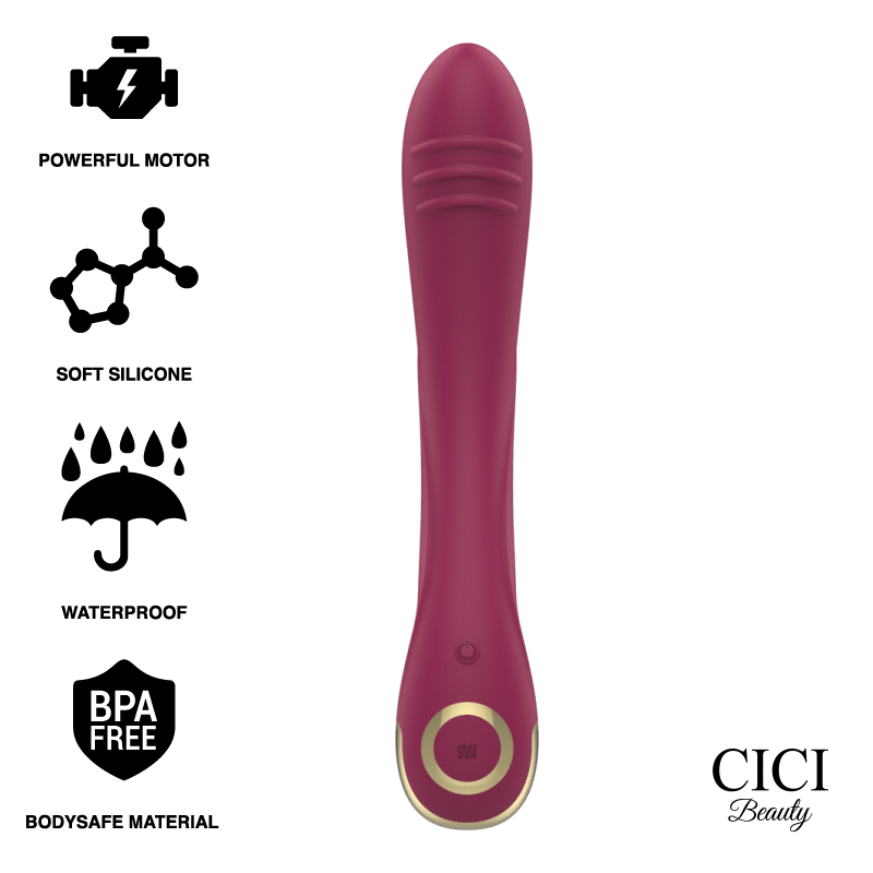 CICI BEAUTY – VIBRATEUR POINT G EN SILICONE PREMIUM