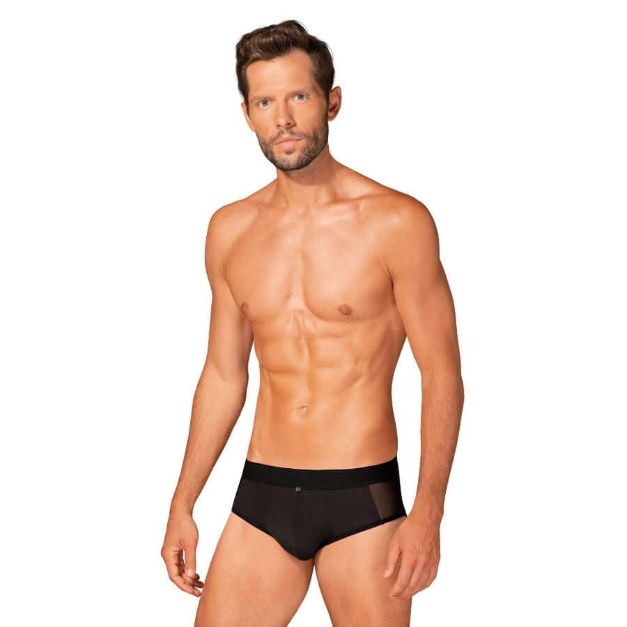 OBSESSIVE – SLIPS BOLDERO NOIR S/M