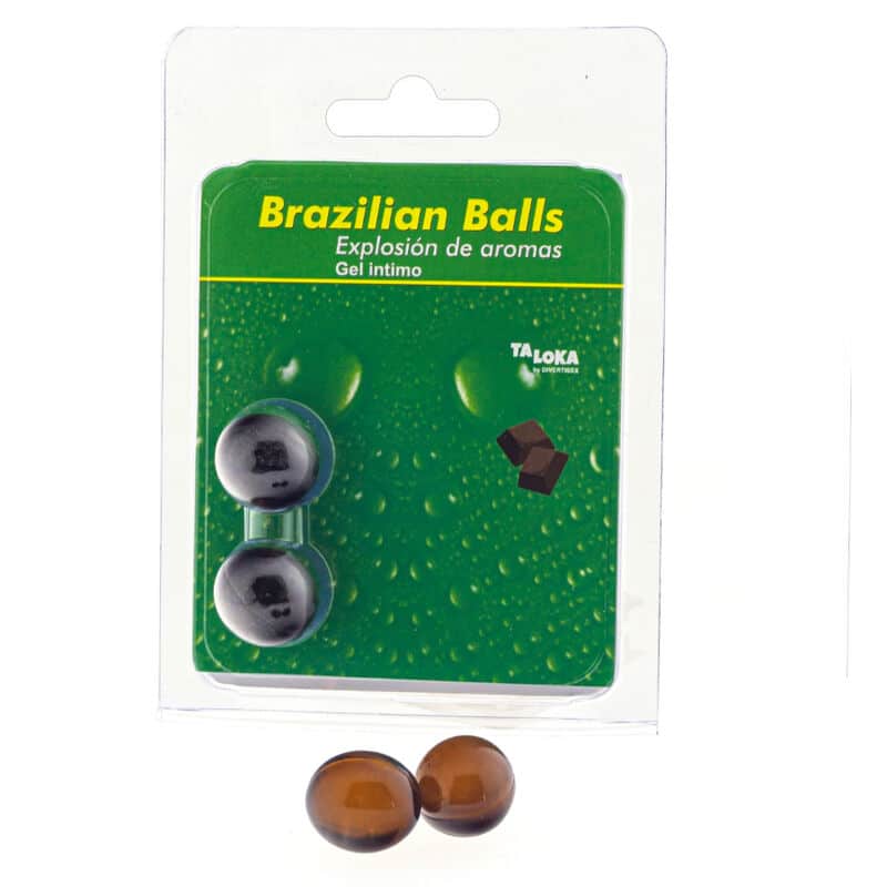 TALOKA – GEL INTIME 2 BOULES BRÉSILIENNES AU CHOCOLAT