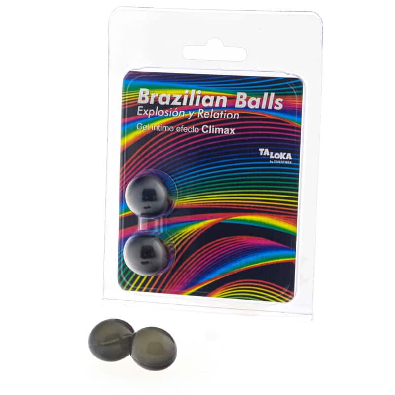 TALOKA – 2 BOULES BRÉSILIENNES GEL EXCITANT EFFET CLIMAX