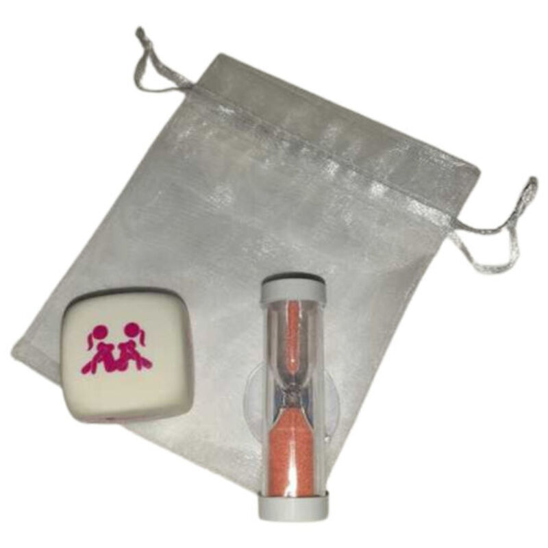 DIABLO PICANTE – DÉS DE POSTURES KAMASUTRA POUR FILLES AVEC SABLIER
