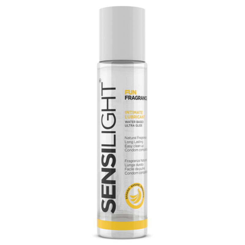 INTIMATELINE – LUBRIFIANT BASE D’EAU SENSILIGHT BANANE 60 ML