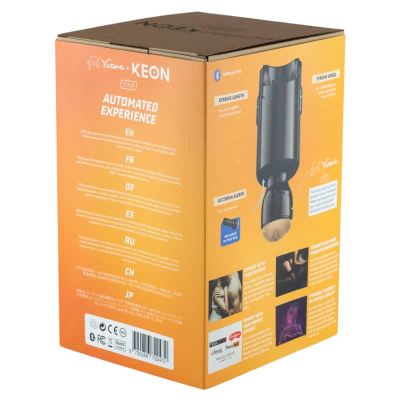 KIIROO – FEEL VICTORIA JUNE + MASTURBATEUR INTERACTIF KEON