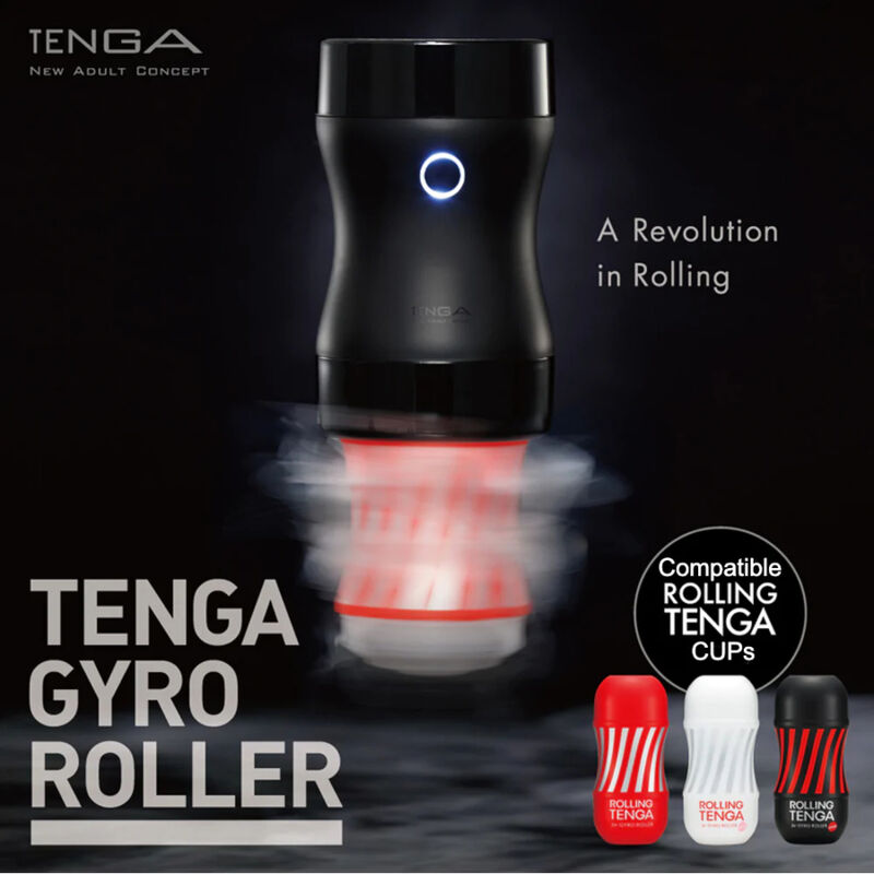 TENGA – MASTURBATEUR GYRO ROLLER CUP
