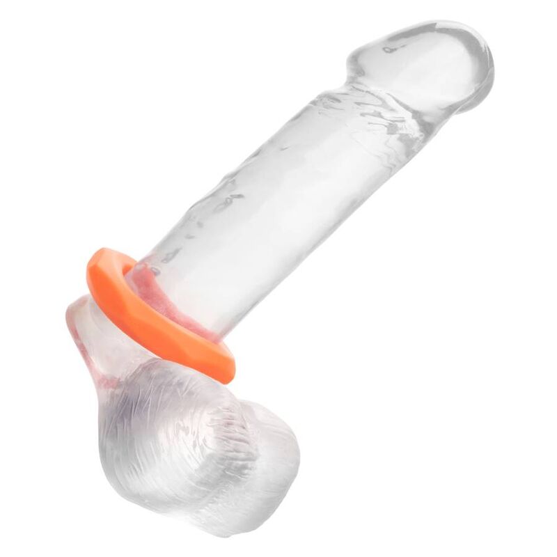 CALIFORNIA EXOTICS – BAGUE ALPHA SEXAGON ORANGE