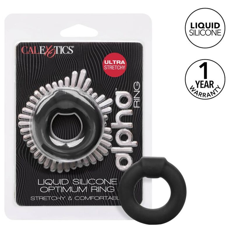 CALIFORNIA EXOTICS – BAGUE ALPHA OPTIMUM NOIR
