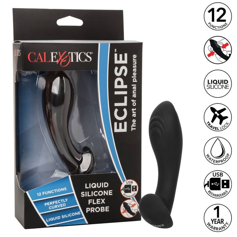 CALIFORNIA EXOTICS – SONDE FLEXIBLE EN SILICONE LIQUIDE