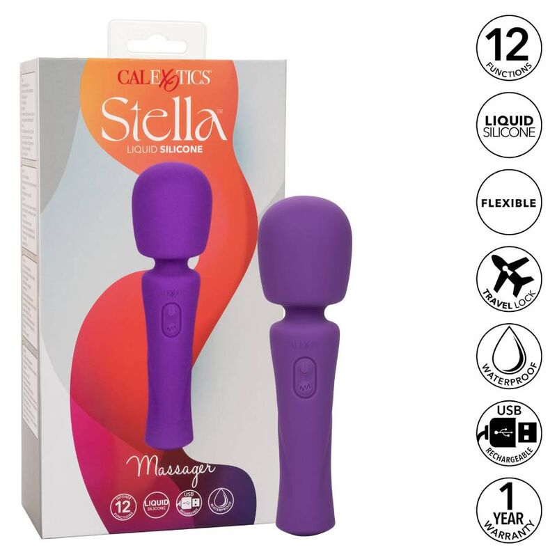 CALIFORNIA EXOTICS – STELLA MASSAGE VIOLET