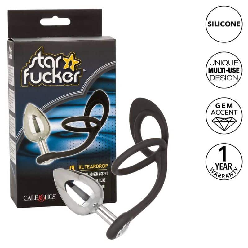 CALIFORNIA EXOTICS – STAR FUCKER XL BOUCHON EN GOUTTE