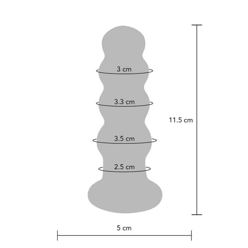 TOYJOY – FESSES LE BOUCHON EN VERRE RADIANT