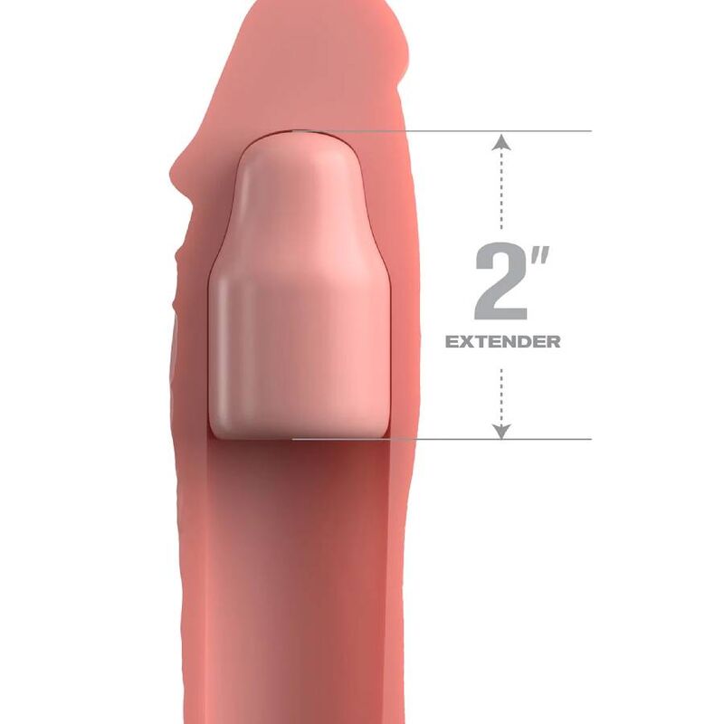 FANTASY X- TENSIONS – PIPEDREAMS EXTENSION W SANGLE 15,24 CM PEAU