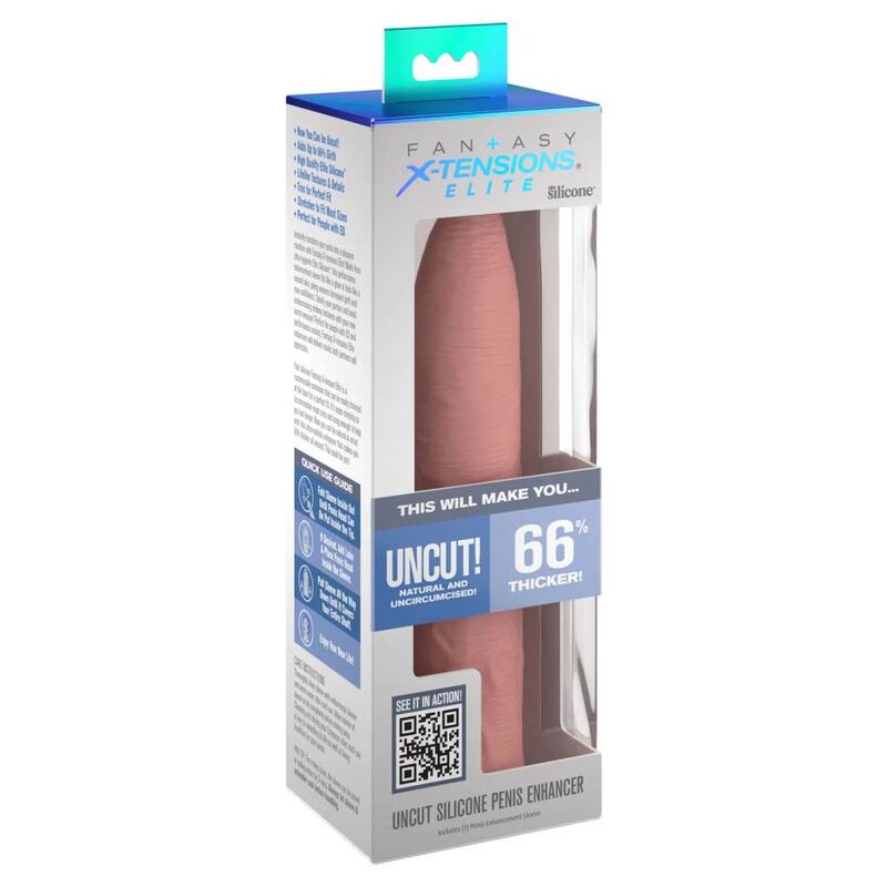 FANTASY X- TENSIONS – PIPEDREAMS EXTENSION MANCHON NON COUPE 17,78 CM PEAU
