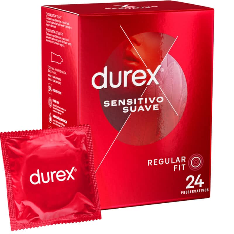DUREX – DOUX ET SENSIBLE 24 UNITÉS