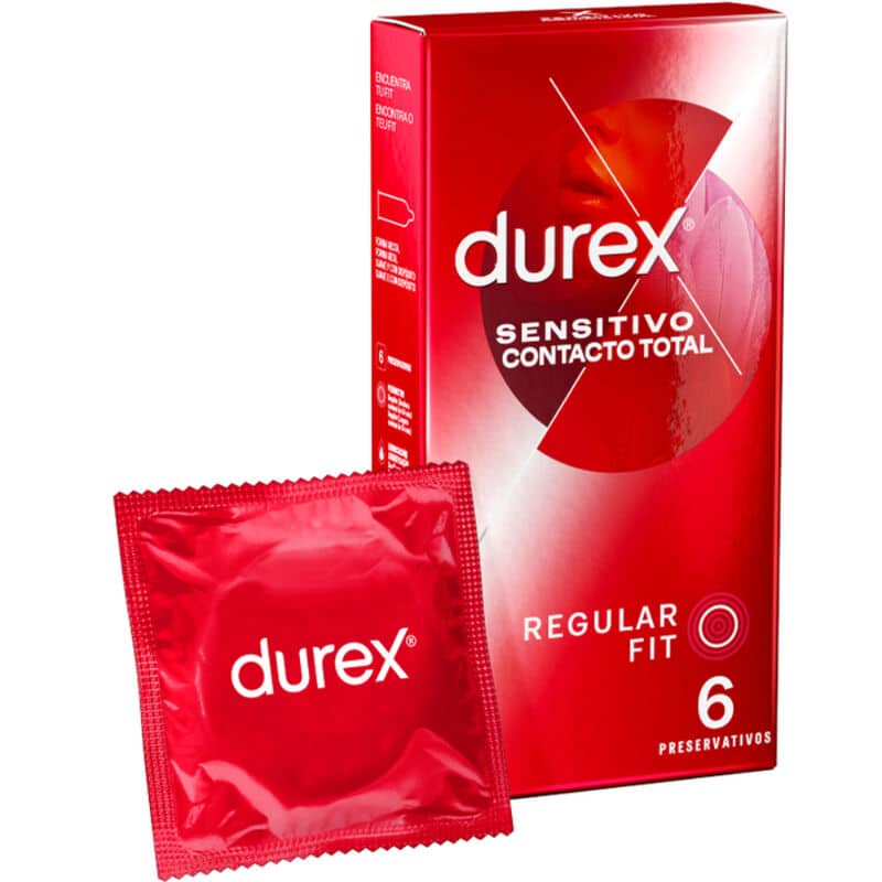 DUREX – CONTACT SENSIBLE TOTAL 6 UNITÉS