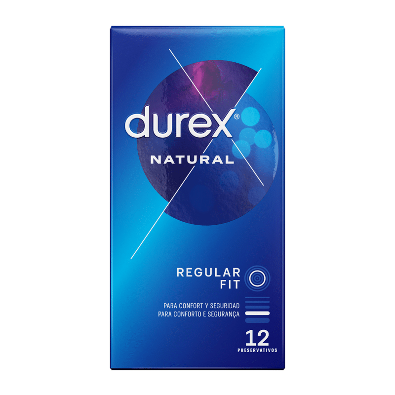 DUREX – NATUREL PLUS 12 UNITÉS