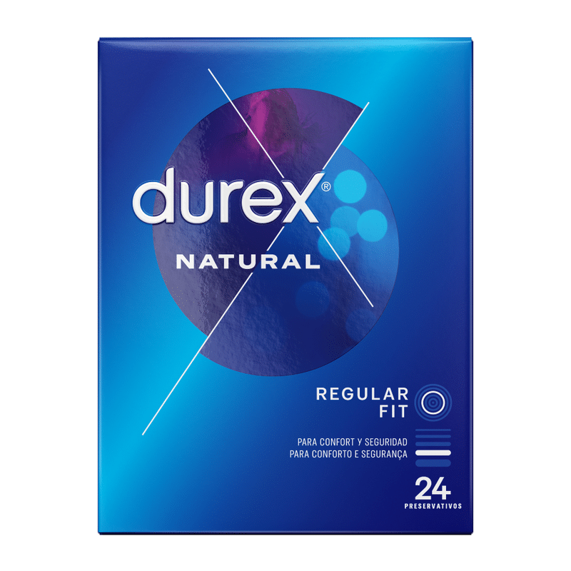 DUREX – NATUREL PLUS 24 UNITÉS