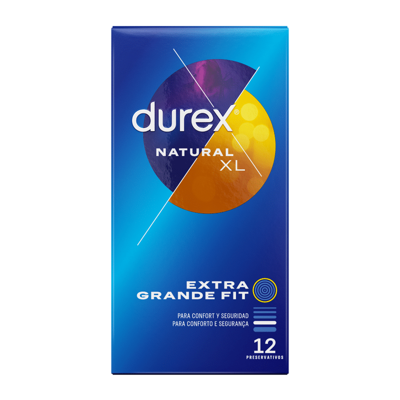 DUREX – NATUREL XL 12 UNITÉS