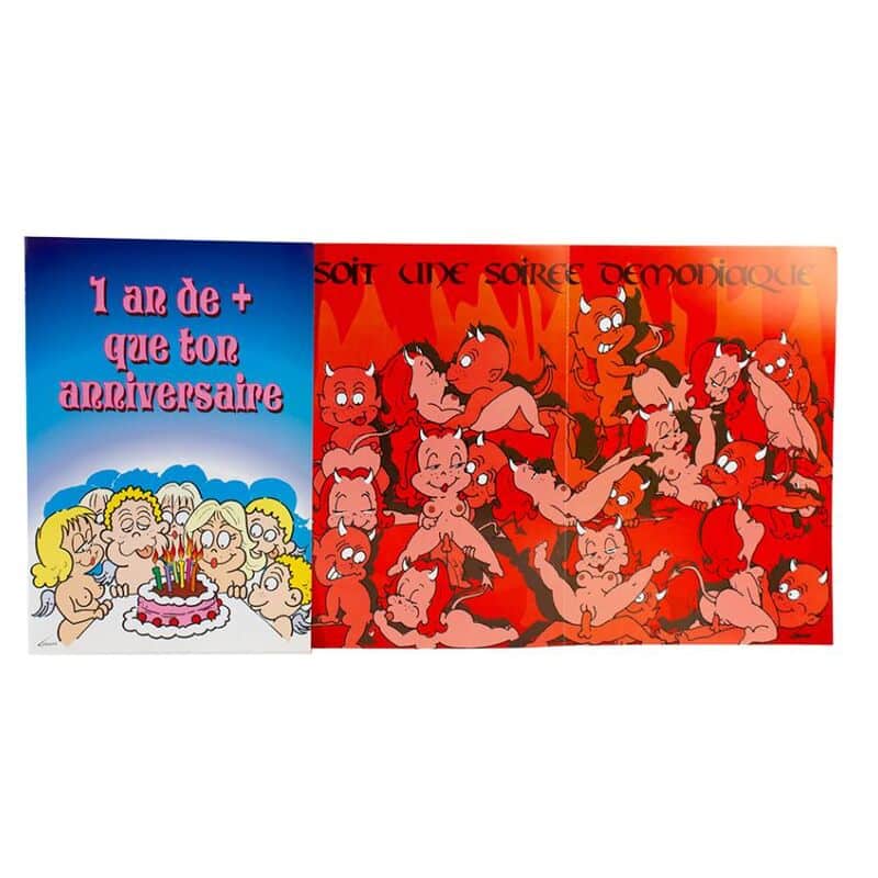 FEMARVI – CARTE DANNIVERSAIRE DIABLE /FR