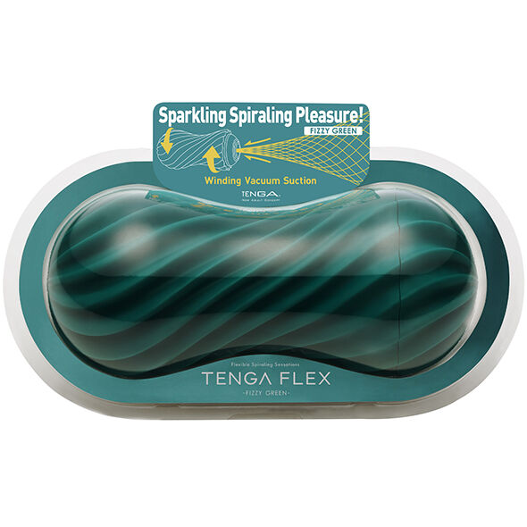 TENGA – MASTURBATEUR FLEX FIZZY VERT
