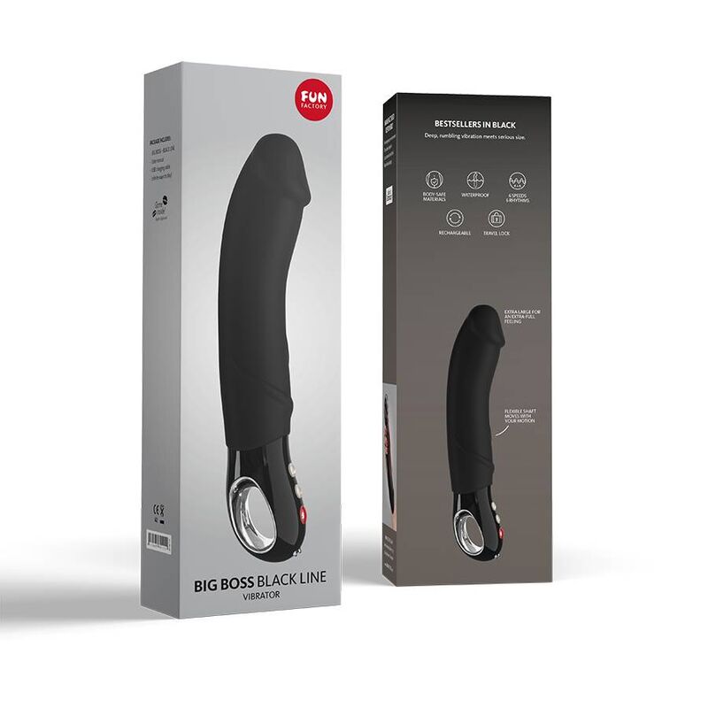 FUN FACTORY – VIBRATEUR BIG BOSS LIGNE NOIRE