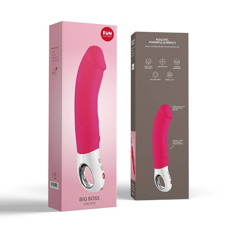FUN FACTORY – VIBRATEUR BIG BOSS G5 ROSE