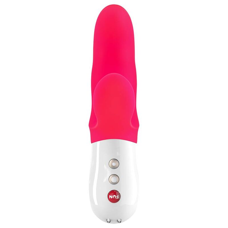 FUN FACTORY – MISS BI DUAL VIBRATEUR ROSE BLANC