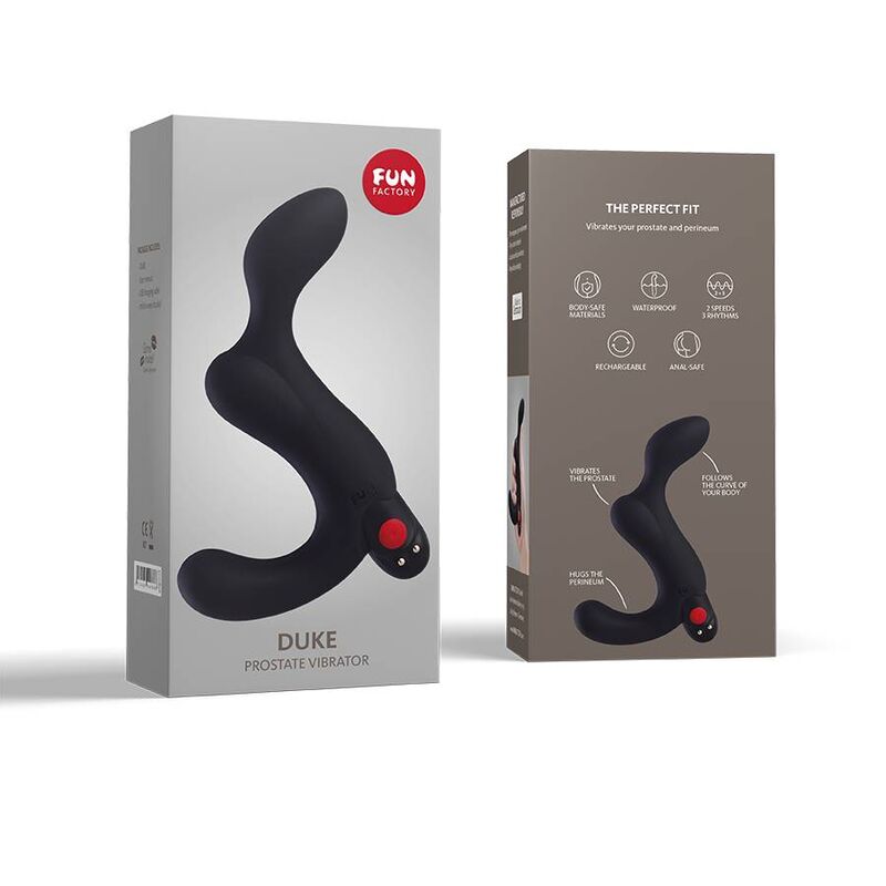 FUN FACTORY – STIMULATEUR DE PROSTATE DUKE NOIR